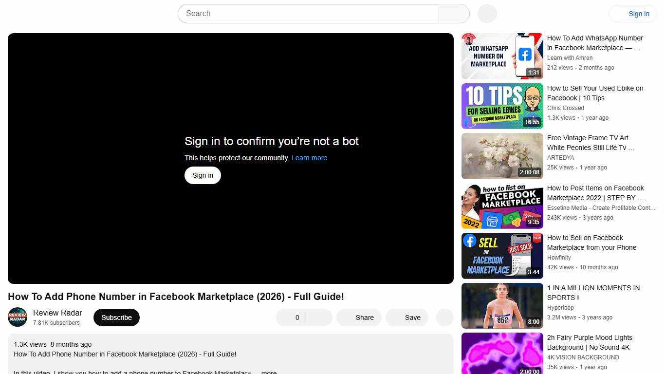 How To Add Phone Number in Facebook Marketplace (2026) - Full Guide! - YouTube
